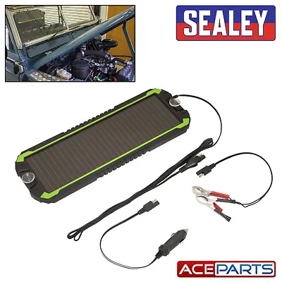 Sealey 12V CarVanBoatCaravanCamper Solar Panel Trickle Battery Charger SPP01 • £22.65
