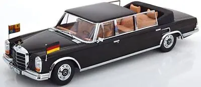 KK 1:18 Scale Mercedes 600 W100 Landaulet Queen Elizabeth II/Kiesinger 1965 • £115.79