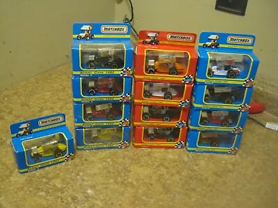 13 Pcs 1/64 Matchbox Modifieds 1992/93/94 Limited Edition Unopened Short Track. • $39.99