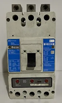 Cutler-Hammer KD3400F Circuit Breaker K-Frame 3 Pole 3 Phase 400 Amp • $375