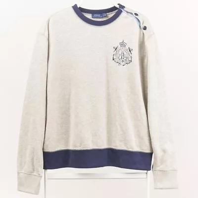Mens Polo Ralph Lauren Sweatshirt Medium RRP £140 • £40