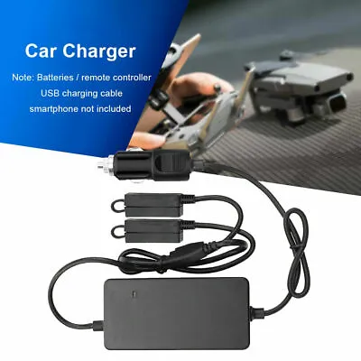 $40.99 • Buy New DJI MAVIC AIR 2 Car Charger Battery Dual Battery Charging Ports AL