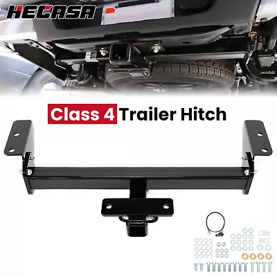 HECASA For Toyota Tacoma 2016-2023 Black Steel Class 4 Receiver Trailer Hitch • $124.90
