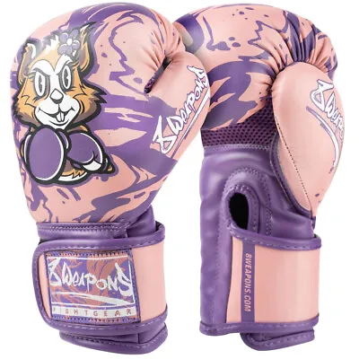 £33.99 • Buy 8 Weapons Kids Jenny Muay Thai Boxing Gloves Pink MMA Kick Training Childrens