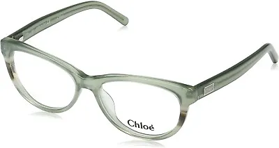 NEW CHLOE Optical Frame CE2616 Green 315 51 Eyeglasses Italy W/Case MSRP $429 • $59.99