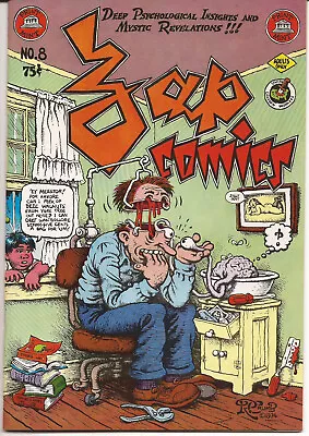 Zap Comics #8 1975 NEAR MINT  Print Mint  R. Crumb  1st Printing Off-white Pages • $50