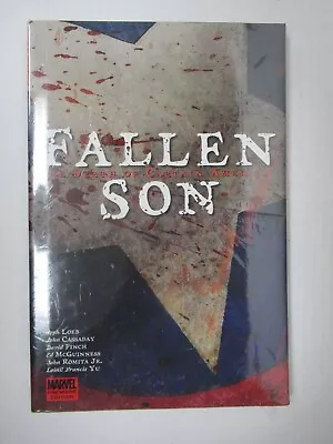 Sealed Marvel Fallen Son: The Death Of Captain America Hardcover HC Jeph Loeb • $19.95