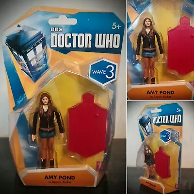 £11.58 • Buy BNIB Doctor Who Amy Pond Articulated Action Figure 3.75  Wave 3 (Brown Jacket)