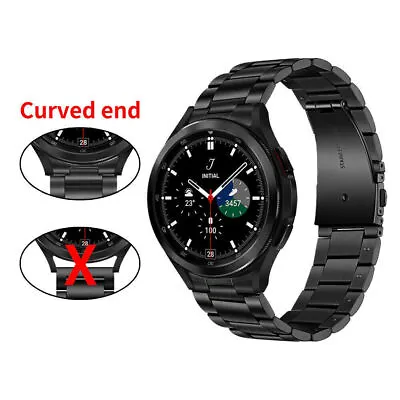 Strap Steel Metal Band For Samsung Galaxy Watch 6/4/5 Pro Classic 42/46mm 43 47 • $20.74