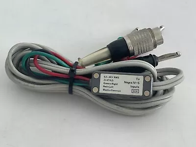 NAGRA QCSE Input Cable For NAGRA IV-S • £179.27