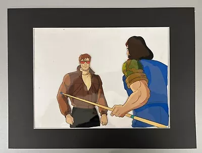 X-Men Cyclops & Biker (5) Frames Hand Painted Production Animation Cel 1990s • $99.95