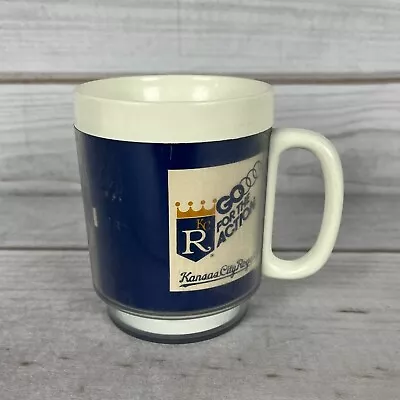 Vintage Thermo Serv Kansas City Royals Maxwell House Coffee Mug Insulated • $7.99