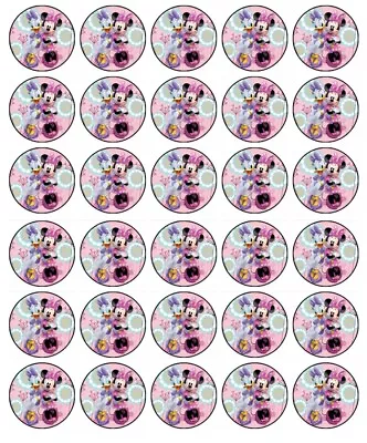 Minnie & Daisy Duck Cake Topper Birthday Cupcake Decorations • $11.95