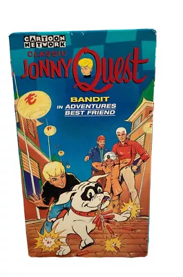 Jonny Quest VHS Bandit In Adventures Best Friend / Cartoon Network Classic  • $10.36