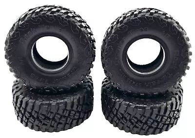 NHX RC A1 1.0  Mini Crawler Tires W/ Foam (4) For Traxxas 1/18 TRX-4M • $16.95