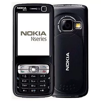 $34.96 • Buy Original Nokia N Series N73 GSM 2G Bluetooth MP3 2.4  3.2MP Camera Cellphone