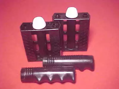 Vintage Black 3/8  Tricycle Pedals & Grips Elgin Colson Murray Huffy Amf Nos • $24.75