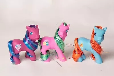 G3 My Little Pony Lot Of 3 SHELL BELLE Waterfire & RIBBON WISHES  • $18