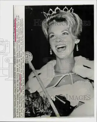 1965 Press Photo Gail Karen Krielow Winner At International Beauty Pageant • $20.88