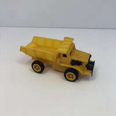 Vtg Marx Toys Plastic Construction Vehicle Dump Truck Friction Power • $0.99