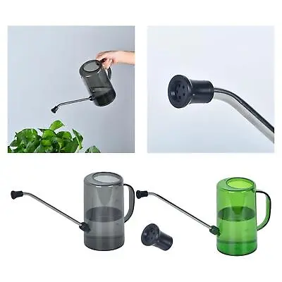 Watering Can For Indoor House Plants Long Spout With Detachable Spray Head • £7.62