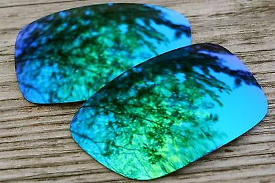 Jade Green Emerald Blue Mirror Replacement Sunglass Lenses For Oakley Crankcase • $12.99