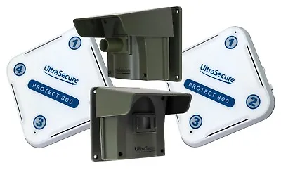 £281.36 • Buy 800 Metre Wireless Driveway Alarm (Protect 800) Twin Kit & Multiple Lenses