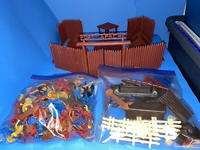 Vintage 70's Marx Fort Apache Playset With Accessories - Possilble Alamo Etc • $110