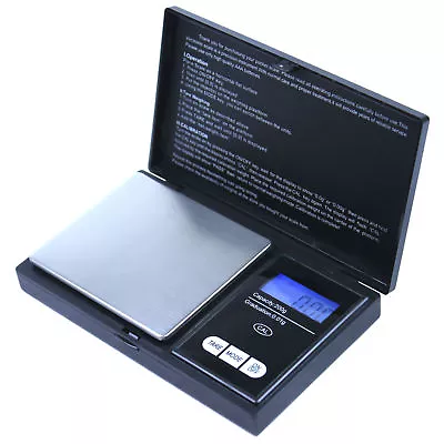 Clearance 200gx0.01g Precision Digital Pocket Scale For Gold Jewelry Reload • $9.99