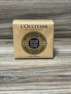 L'Occitane Shea Butter Extra Gentle Soap Verbena 3.5oz 100g • $4.99