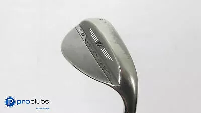 Titleist Vokey SM8 Brushed Steel F-Grind 54*(14*) Wedge - Wedge Flex - 392043 • $47.99