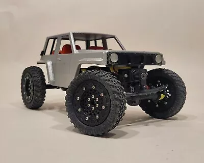 LIMTED EDITION Silver 1:24 Scale RC Body Compatible With AXIAL SCX24 RC TRUCKS • $50