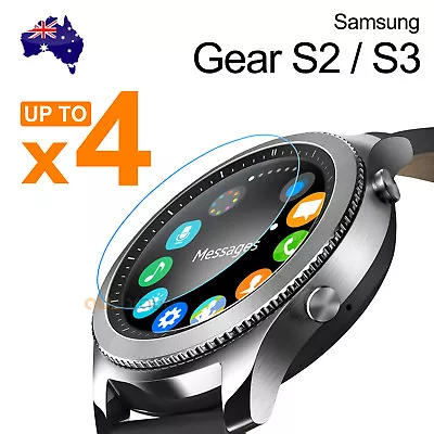 For Samsung Gear S3 S2 Classic S3 Frontier 4G Tempered Glass Screen Protector • $3.95