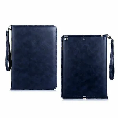 Genuine Leather Luxury Case Cover For Apple IPad 9th 8th 7th Generation 10.2'' • £9.29