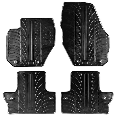 Rubber Car Floor Mats For Volvo S60 All Weather Heavy Duty Rugs Auto Liners New • $59.34