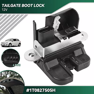 Rear Boot Tailgate Lock Catch Actuator 1K6827505E  For VW Golf V VI Passat B6 B7 • $17.29