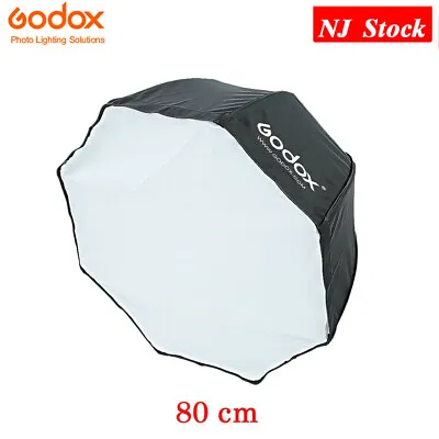 US Godox 32  80cm Octagon Umbrella Softbox For Studio Flash Speedlite Monolight • $32.99