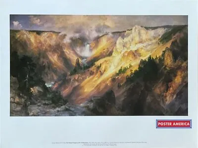 Thomas Moran The Grand Canyon Of The Yellowstone Vintage Art Print 19 X 25 • $16.22