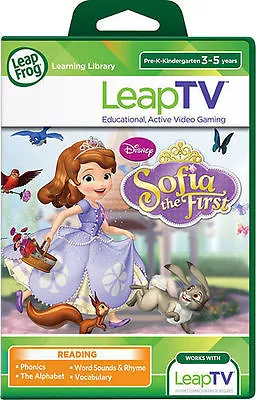 NEW Leap Frog - LeapTV Disney Sofia The First Video Game Reading FAST SHIPPING • $17.10
