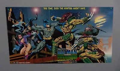 1994 Batman Vs Predator Poster: Vintage 43x26 DC Detective Comics Promo Pin-up • $35.99