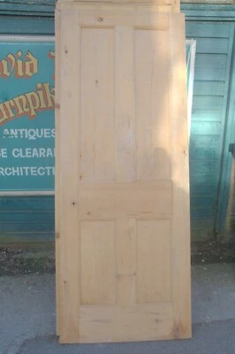 £89 • Buy 5086 Victorian Stripped Pine Four Panel Door