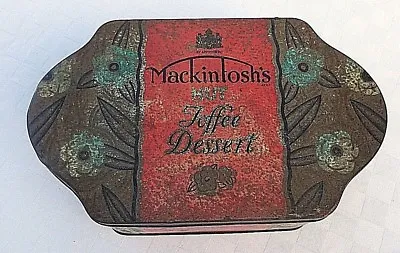 £6.99 • Buy Vintage Collectors Collectible Large Mackintosh's Nut Toffee Tin