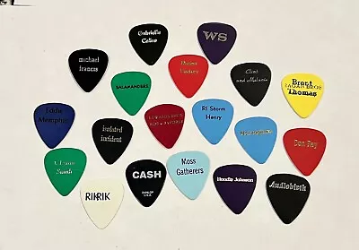 Lot Of 19 Guitar Picks Concert Collection Vintage • $24.50