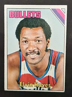 1975-76 Topps Basketball #60 Elvin Hayes VG Washington Bullets Low Shipping • $2.25