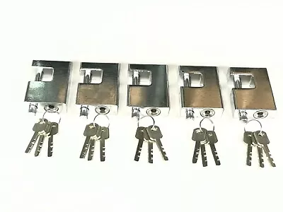 $150 • Buy 5 Shipping Container Padlocks 70mm Keyed Alike