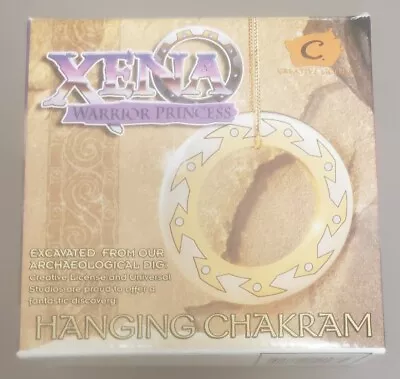 Vintage Xena Warrior Princess Hanging Chakram Weapon Ornament Universal 1998 • £135.07