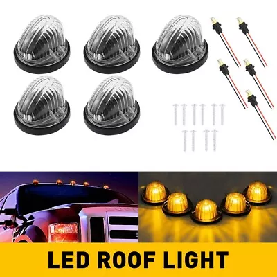 For Chevy GMC C/K Series 73-87 Cab Roof Light Marker Lens + Amber LED Kit • $22.99