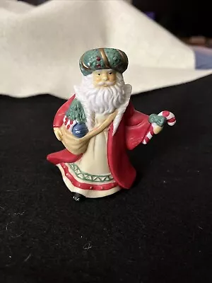 Midwest Of Cannon Falls Vintage Santa Figurine W/Bag Of Toys. Old World Saints!! • $18.23