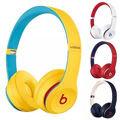 Beats By Dr. Dre Solo3 Wireless Bluetooth Headphones Foldable Headset Earphone • $79.50