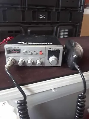 Midland 77-155 CB Radio Transceiver - Original Mic & Cord - Powers Up • $44.95